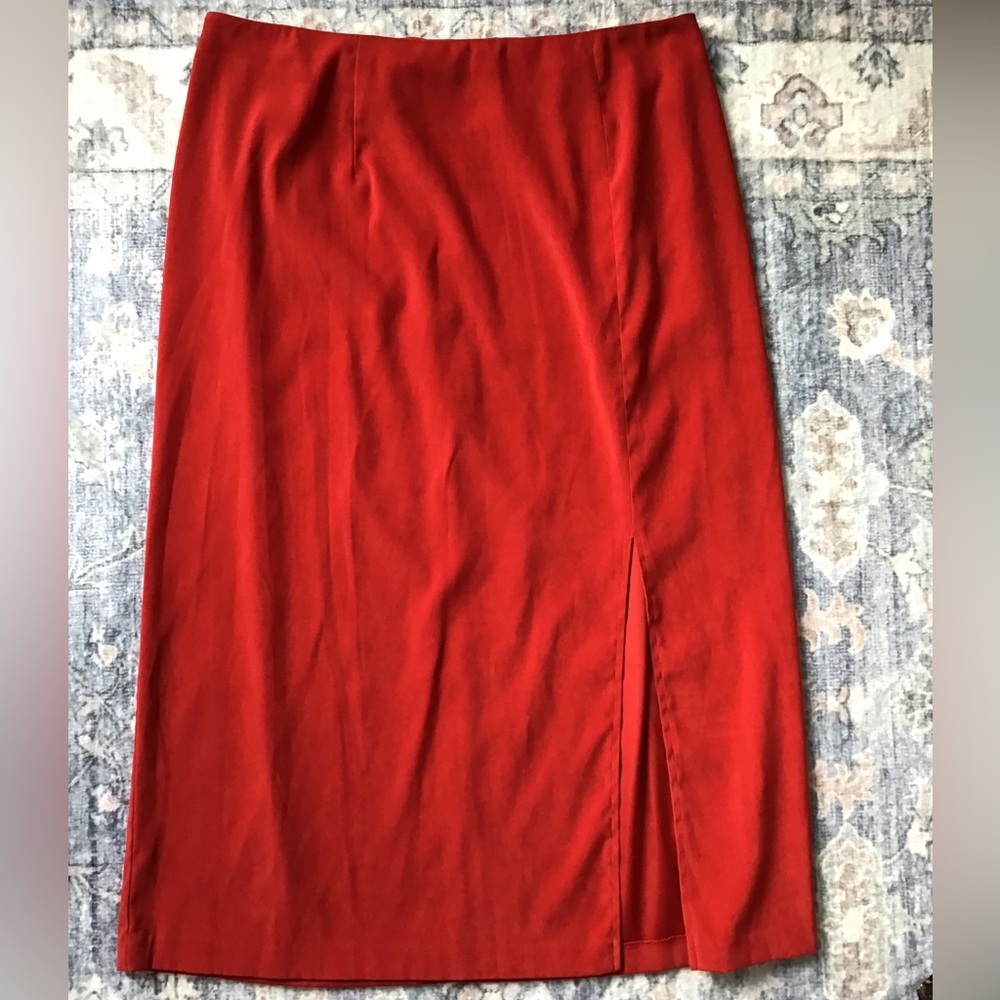 Giorgio Fiorelli Red Skirt Size 22W